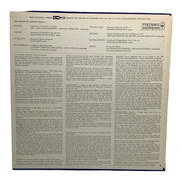 LP The Sound Of Genius, Volume 2 Vinyl Record - Picture 2 of 2